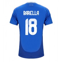 Italia Nicolo Barella #18 Fotballklær Hjemmedrakt EM 2024 Kortermet